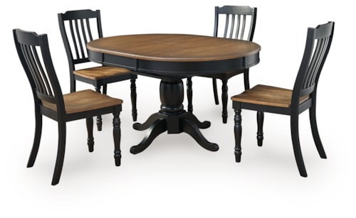 Extension Dining Table And 4 Chairs