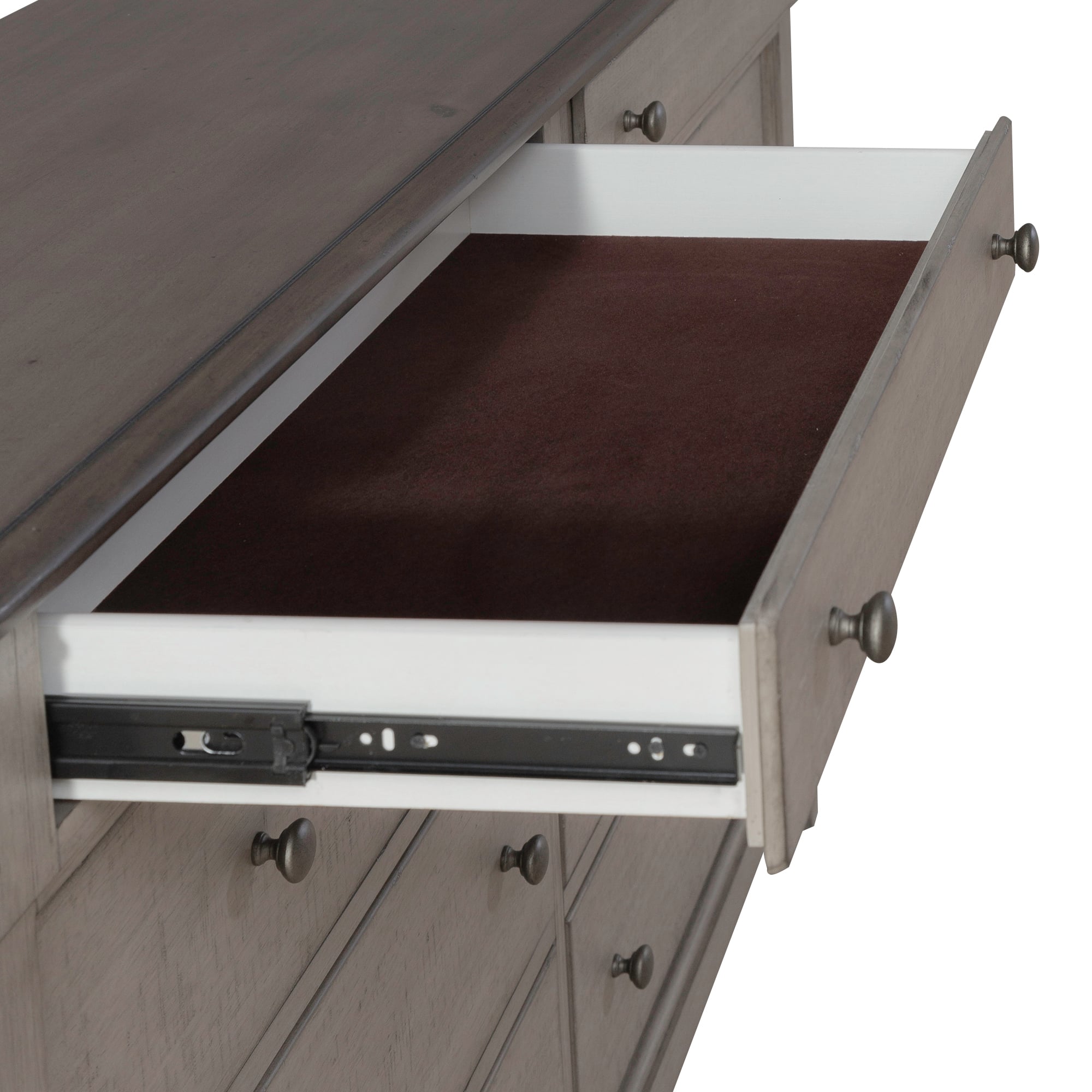 Liberty Furniture Ivy Hollow 9-Drawer Dresser and Mirror Set