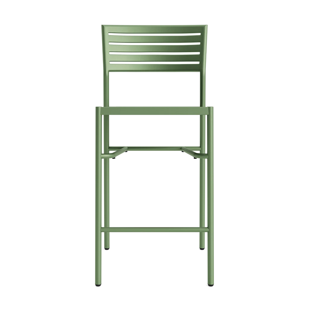 Brown Jordan Lisbon Slat Stacking Barstool