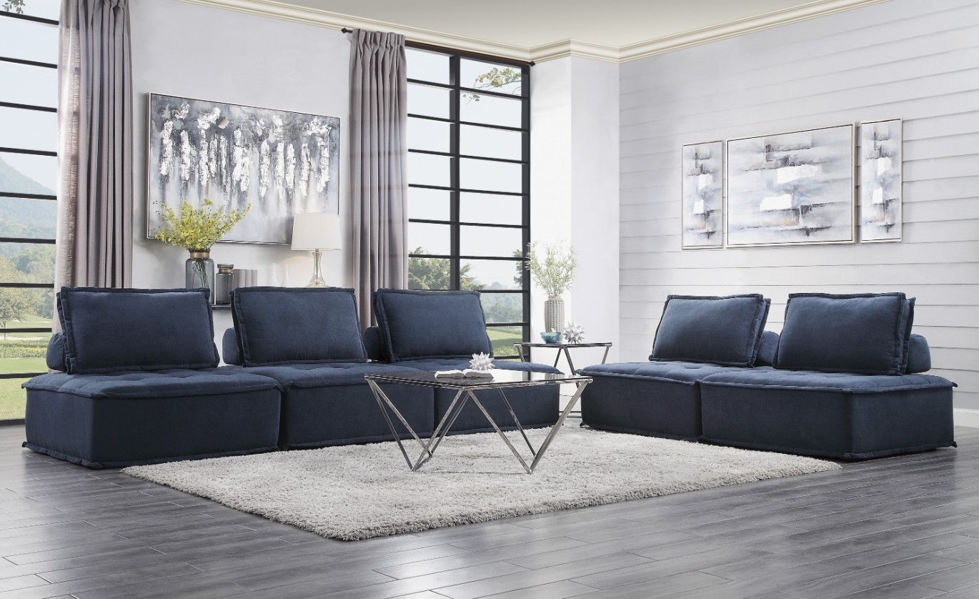 Homelegance Ulrich 2-Piece Armless Loveseat
