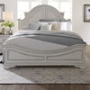 Liberty Furniture Magnolia Manor California King Arched Panel Bed