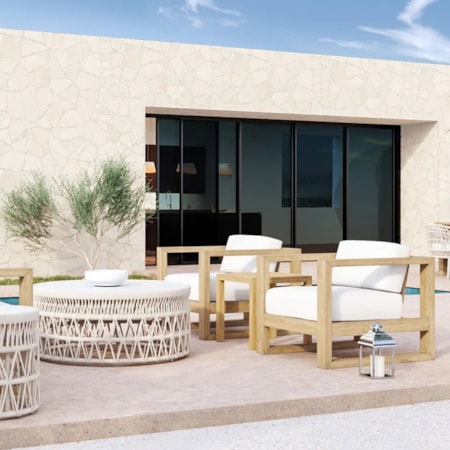 Contemporary Outdoor Set