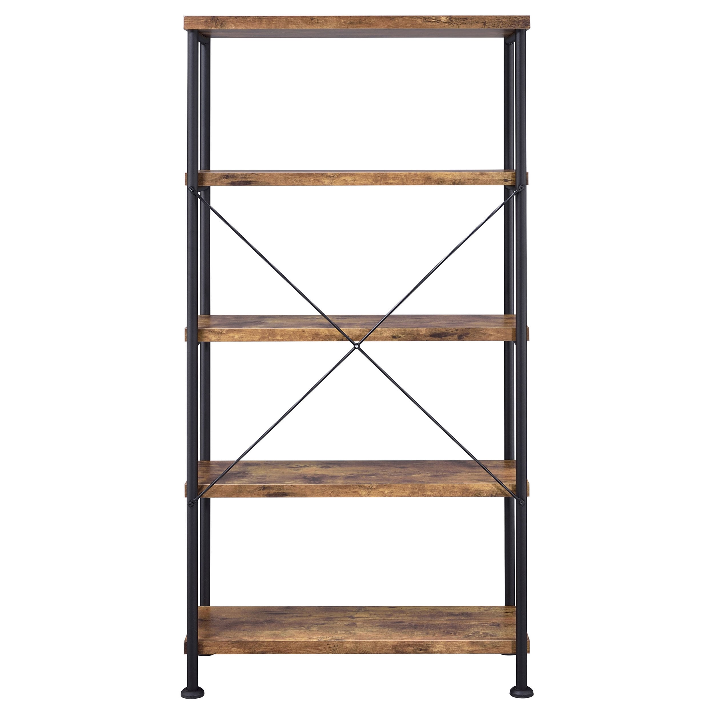 Coaster Analiese 75887 ANTIQUE NUTMEG/BLACK BOOKCASE | | 7 Day ...