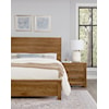 Vaughan Bassett Crafted Cherry - Medium QUEEN PLANK BED