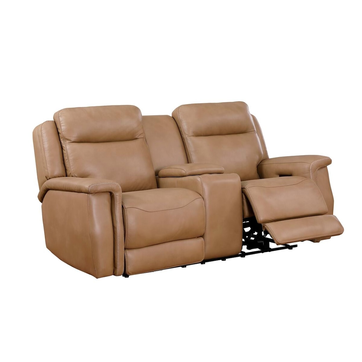 Leather Italia USA Cambria Fischer Power Loveseat