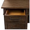 Liberty Furniture Sonoma Road 7-Drawer Double Pedestal Desk