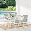 Armen Living Crown Outdoor Dining Set