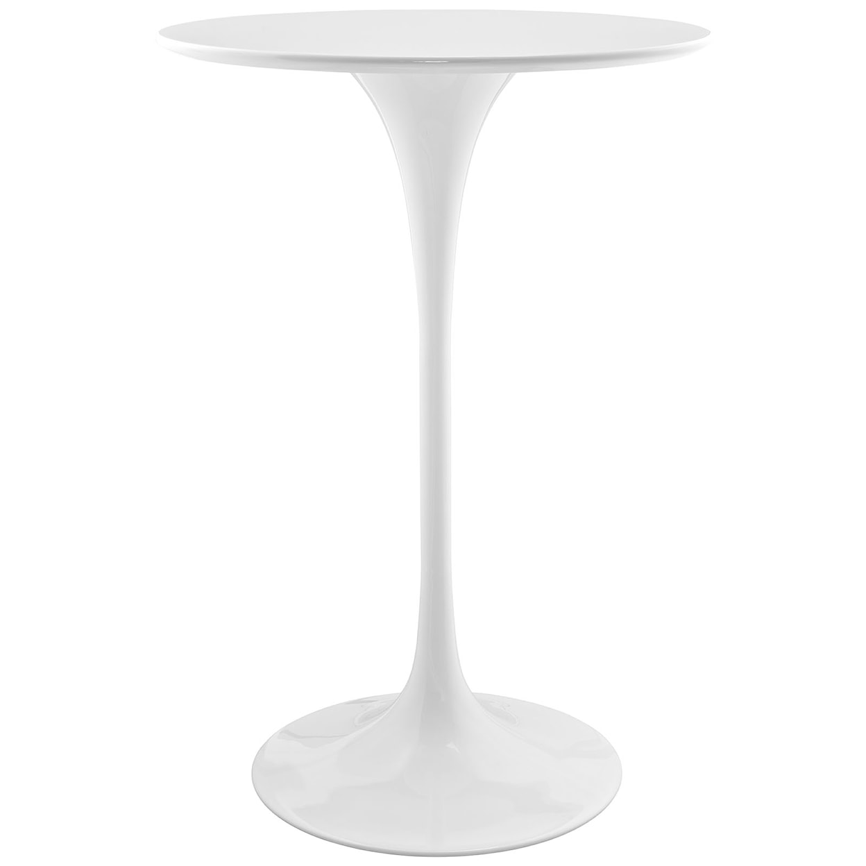 Modway Lippa 28" Round Bar Table