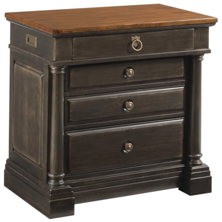 4-Drawer Bachelor's Bedroom Chest