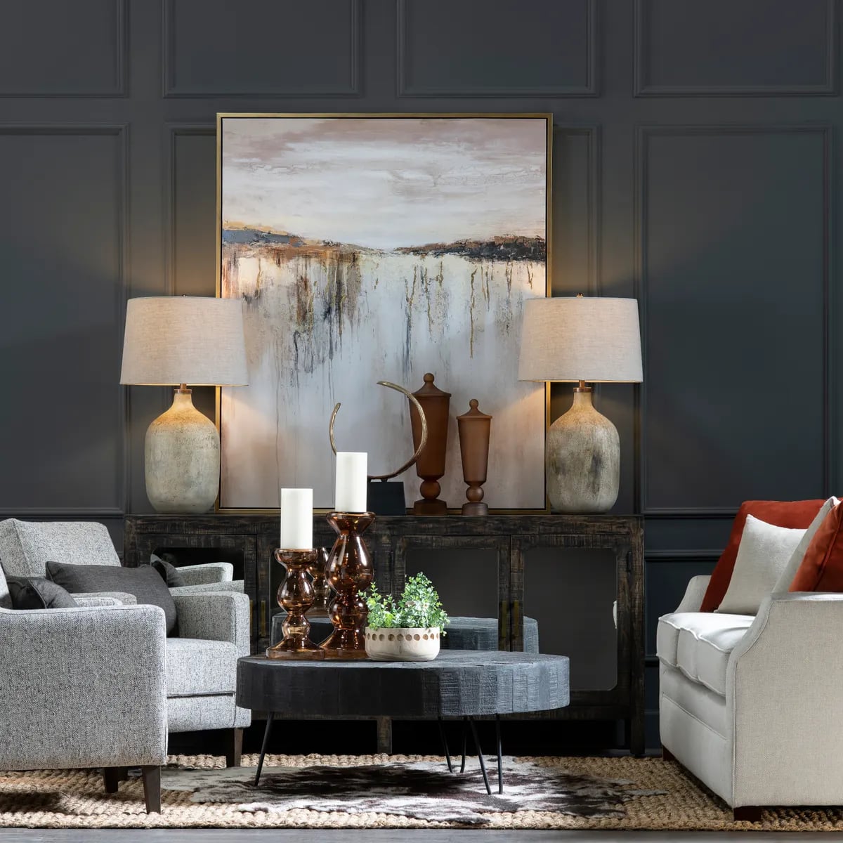 Brooks Framed Canvas