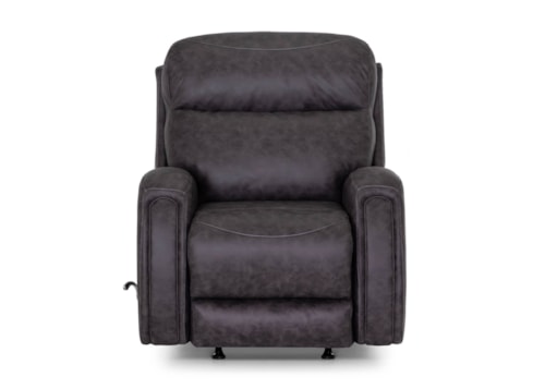 Casual Power Rocker Recliner with Integrated USB Port