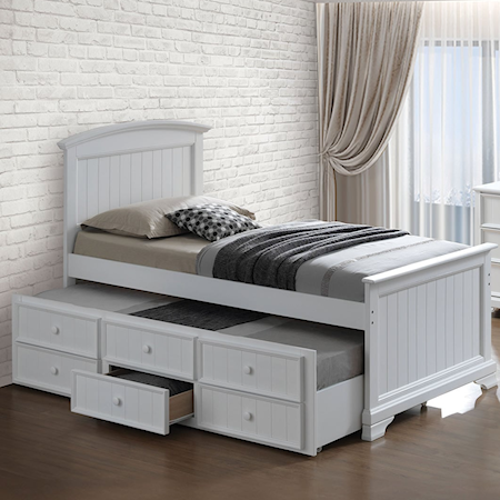 Twin Captain Bed