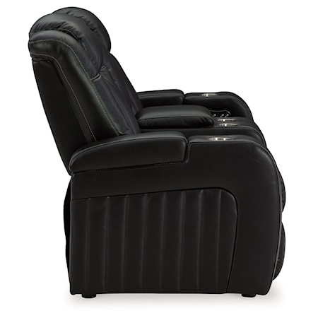 Power Reclining Loveseat With Console