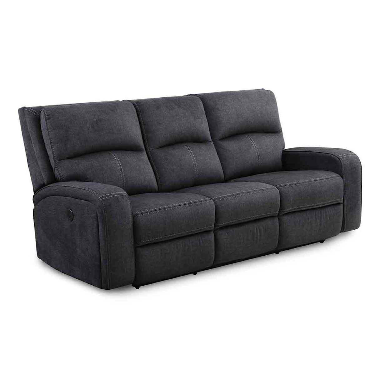 Steve Silver Chicago Grey CHICAGO CHARCOAL POWER SOFA |