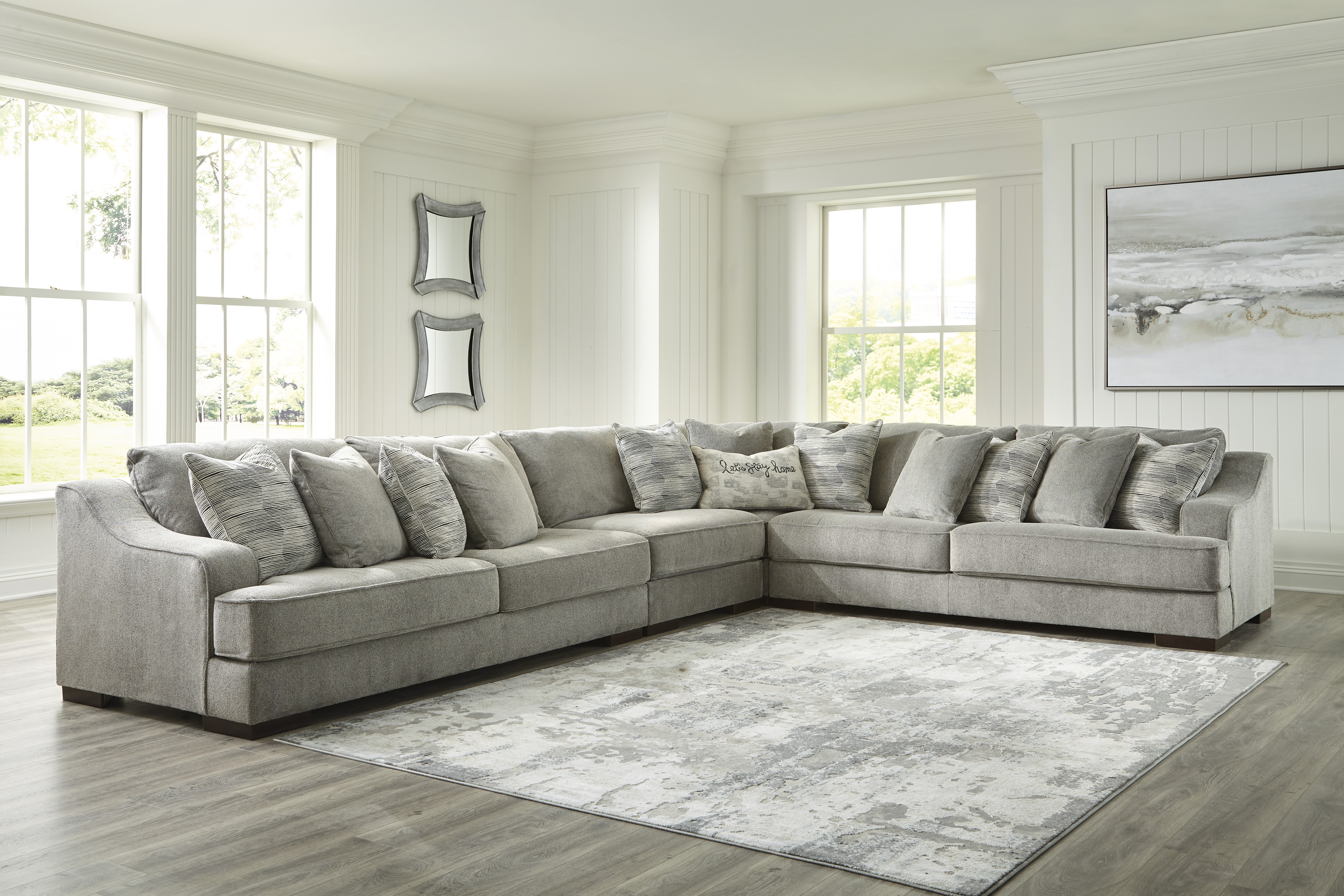 Ashley rawcliffe online sectional gray