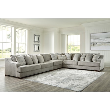 4-Piece Sectional Sofa