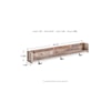 Signature Design Neilsville Bench with Coat Rack