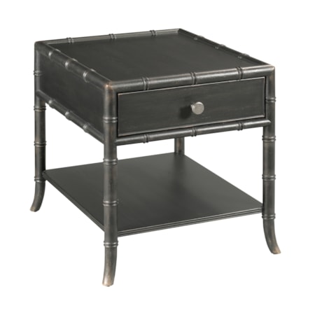Rectangular 1-Drawer End Table