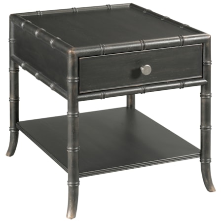 Rectangular 1-Drawer End Table