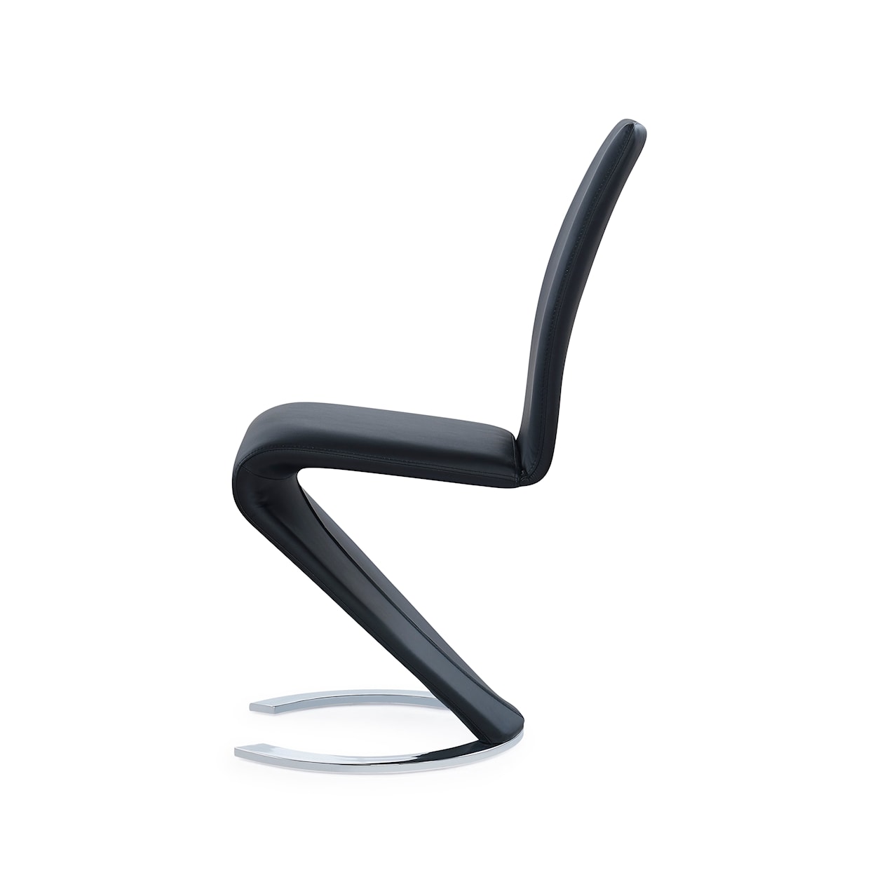 Global Furniture D9002 Black Horseshoe Dining Chair