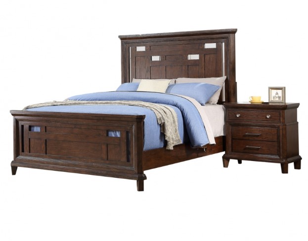 Queen Panel Bed