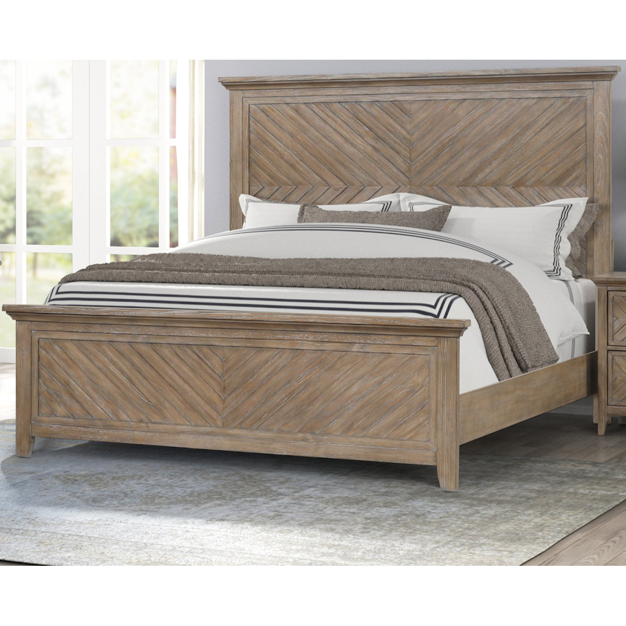 New Classic Furniture Tybee King Panel Bed