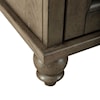 Libby Americana Farmhouse Single-Door Chairside Table