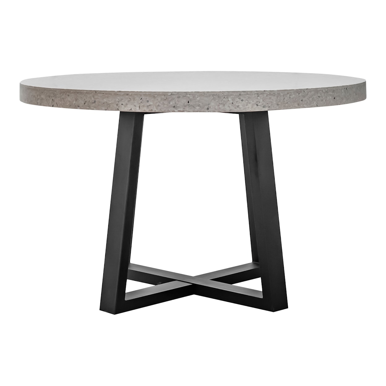 Moe's Home Collection Vault Vault Dining Table White