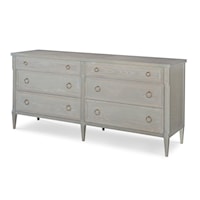 Traditional 6-Drawer Dresser