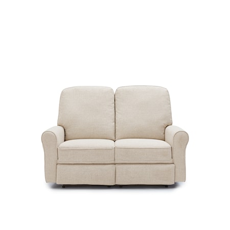 Manual Reclining Space Saver Loveseat