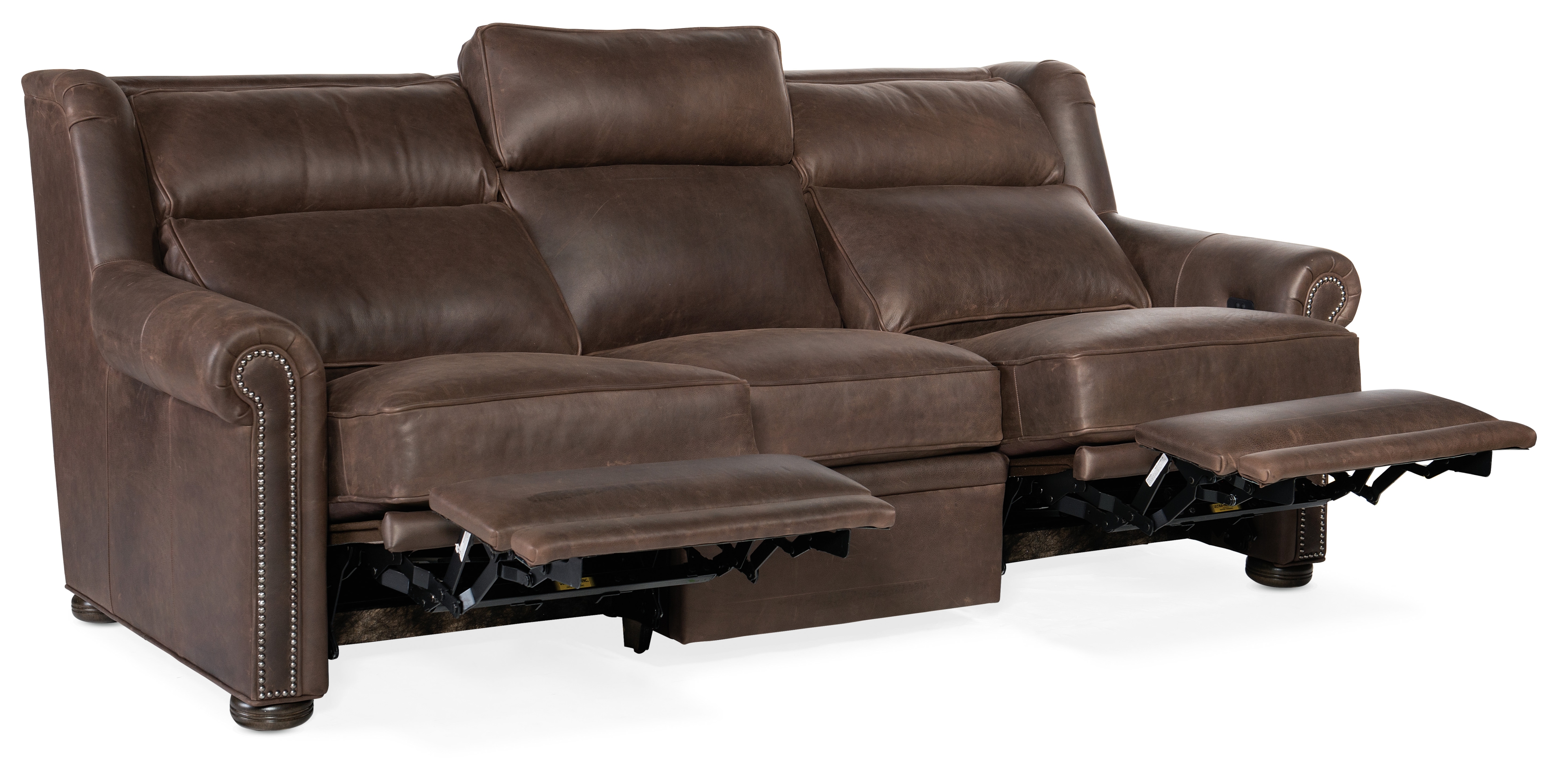 Power Reclining Sofa w/ Power Headrest
