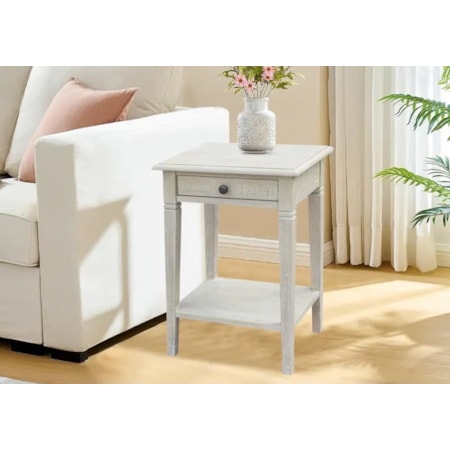 1-Drawer Chairside Table