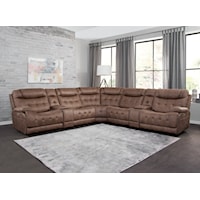 Traditional Sectional with Power Reclining