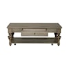 Libby Americana Farmhouse Rectangular Cocktail Table