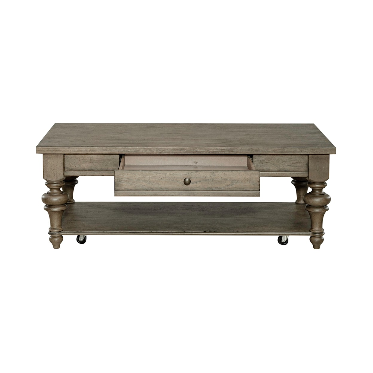 Libby Americana Farmhouse Rectangular Cocktail Table