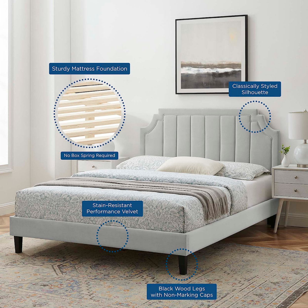 Modway Sienna Twin Platform Bed