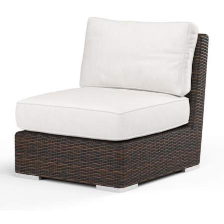Outdoor Armless Club Chair