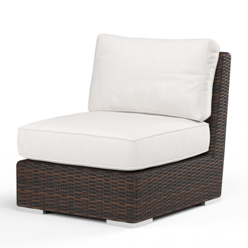 Coastal Outdoor Armless Club Chair