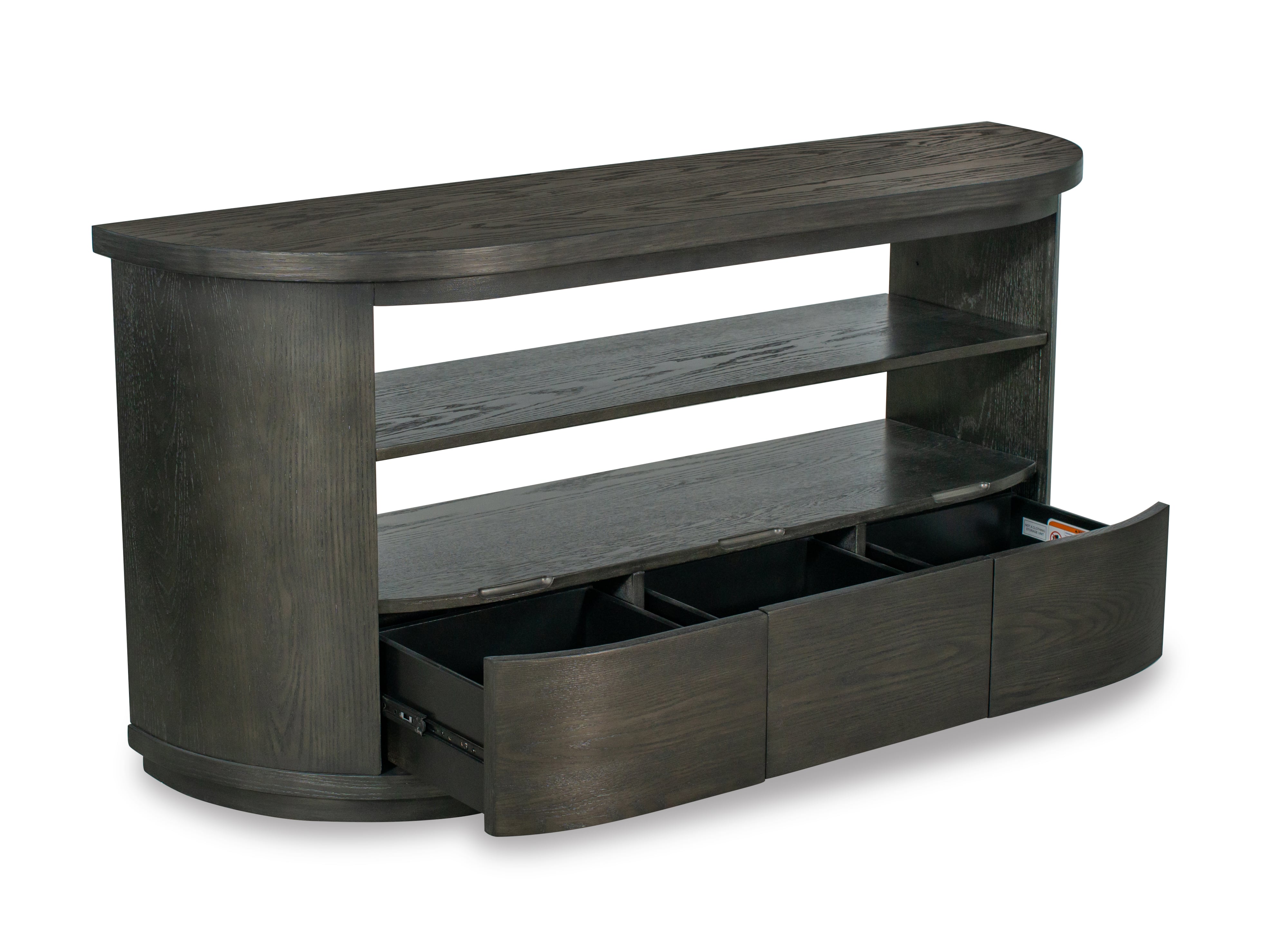 Magnussen Home Bosley Console Table with Concealed Storage