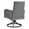 Ashley Signature Design Elite Park Swivel Chair with Cushion (Set of 2)