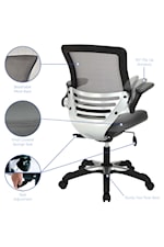 Modway Edge Modern Drafting Chair