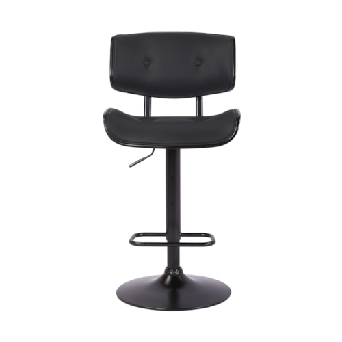 Contemporary Adjustable Swivel Barstool