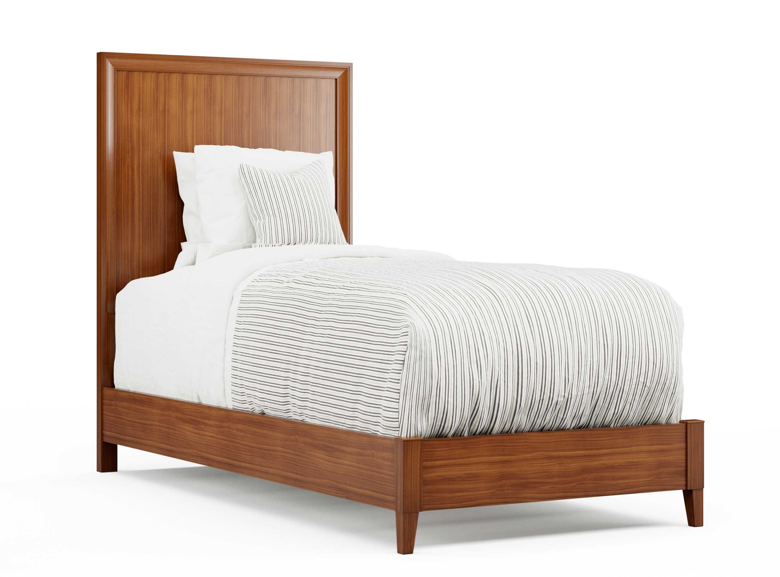 Twin XL Bed with Low Footboard