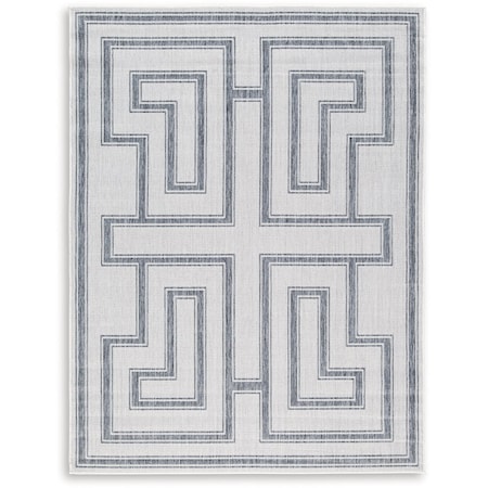 Indoor/Outdoor 8' X 10' Rug