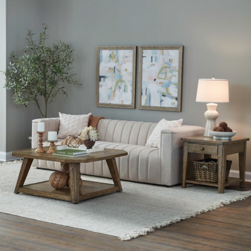 Transitional 3-Piece Occasional Set