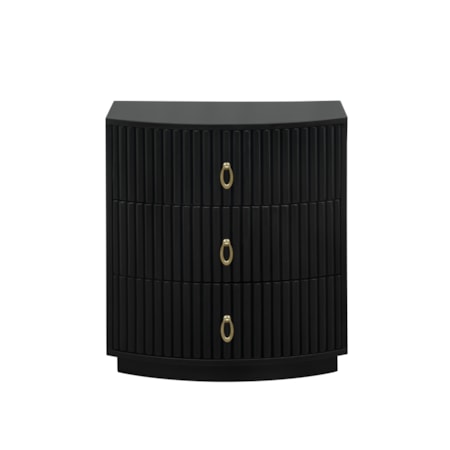 Chantel 3-Drawer Nightstand