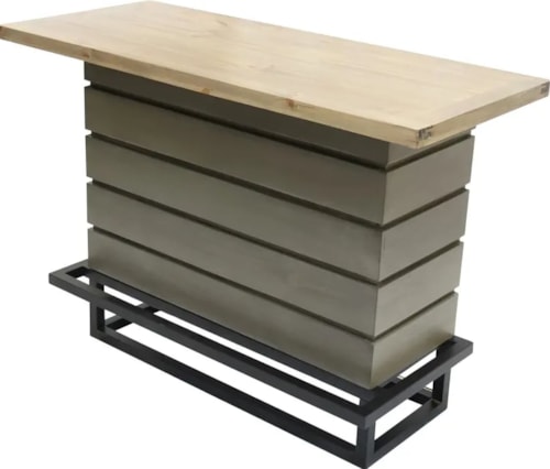 Farmhouse Small Bar w/Storage