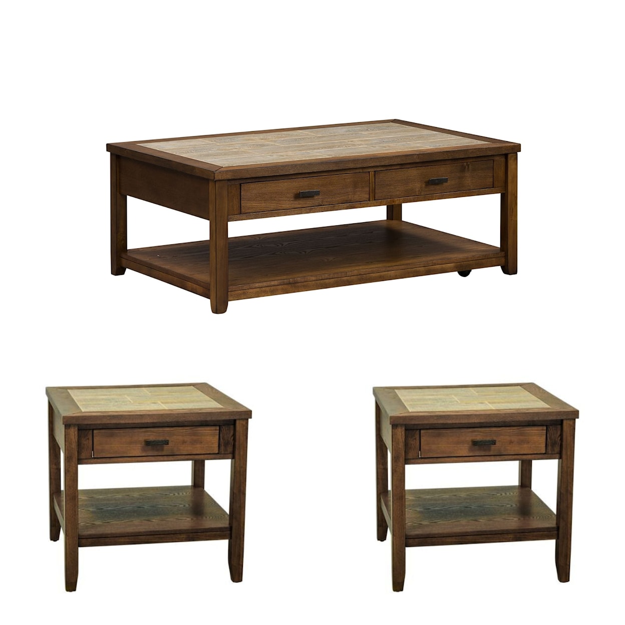 Liberty Furniture Mesa Valley Occasional 3 Piece Occasional Set
