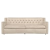 Bernhardt Candace Leather Sofa without Pillows