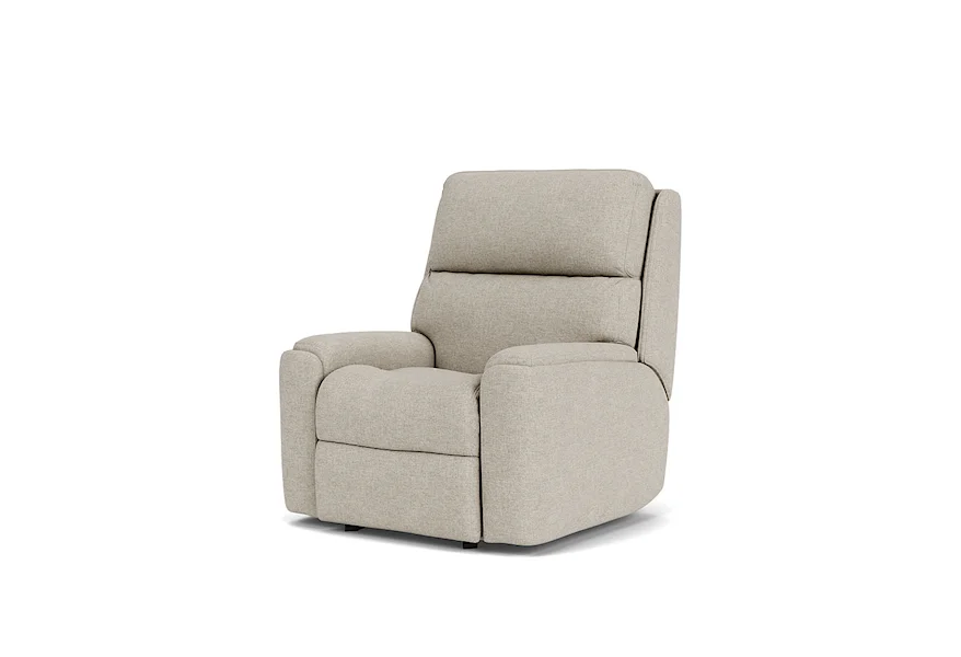 Rio Power Rocking Recliner with Power Headrest by Flexsteel at Galleria Furniture, Inc.